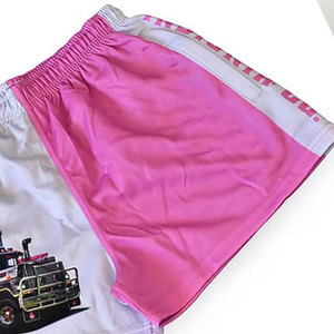 Manufacturer Custom Print Design Ladies Footy Rugby <b>Shorts</b> with <b>Pockets</b> and <b>Zips</b> Sublimated Footy <b>Shorts</b> for Women - Product Image 5