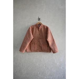 Veste matelassée florale en coton imprimé à la main, manches longues, chaude, décontractée, ethnique, vêtement d'extérieur d'hiver, écologique, réversible, boutonnée - Product Image 2