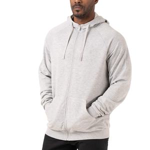 เสื้อฮู้ดซิปผู้ชายไซส์ใหญ่ ผ้าฝ้ายฟลีซ 470 GSM สำหรับฤดูหนาว สไตล์สตรีทแวร์  รับผลิตตามแบบ OEM จากโรงงานผู้ผลิต - Product Image 1