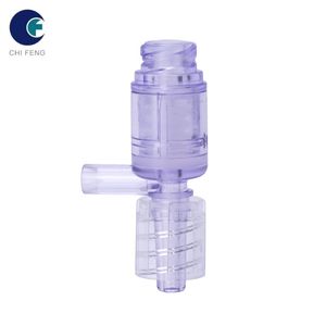Plástico moldeado por inyección de conector sin aguja transparente de alta seguridad para centros quirúrgicos - Product Image 2