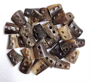 Premium Quality Buffalo Horn <b>Toggle</b> <b>Buttons</b> With 2 Holes by crescent crafts - Product Image 4