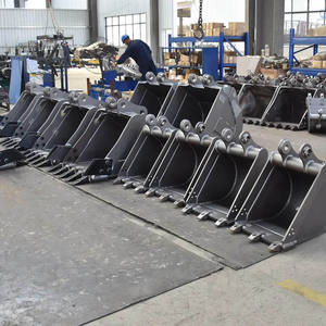 Seau de roche de creusement d'excavatrice de compatibilité de 20 tonnes Largeur durable de taille de 300 mm Capacité de ³ de 0.8 m Matériel en acier Garantie de 365 jours - Product Image 1