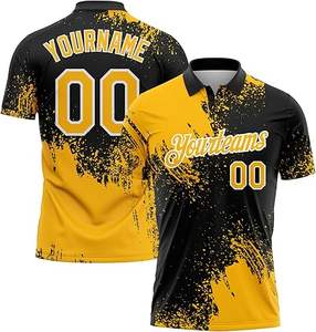 Polos sublimados de tendencia 2025 Ajuste personalizado, Impresión de logotipo para equipos, personal y uso promocional - Product Image 3