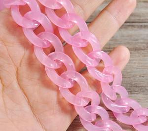 Cadena decorativa minimalista de resina epoxi para paredes de interiores modernos, cadena decorativa contemporánea de resina epoxi para paredes del hogar - Product Image 3