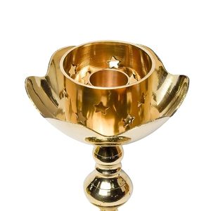 Portavelas de producto al por mayor de alto acabado, nuevo diseño, vajilla de mesa larga, soporte de vela - Product Image 3