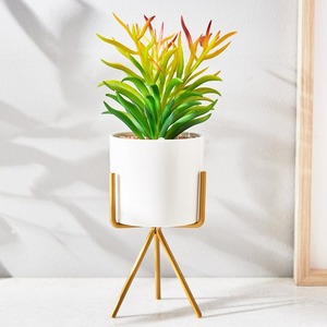 Macetas exclusivas de metal hechas a mano, eleva tu espacio con diseños de moda, macetas colgantes para balcón, sala de estar - Product Image 1