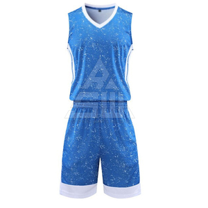 Uniformes de Baloncesto Transpirables para Adultos, Tallas Grandes, MOQ Bajo, Diseño Personalizado de Alta Calidad, en Existencia - Product Image 1