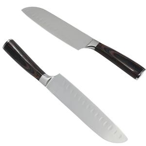 มีดเชฟพร้อมใบมีดสแตนเลสคุณภาพสูงและที่จับไม้ - Product Image 2