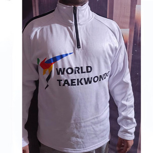 Veste de Taekwondo, haut léger et respirant, Dobok pour hommes, femmes et enfants, uniforme d'entraînement durable pour les arts martiaux - Product Image 1