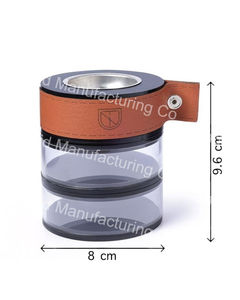 Acrylic Incense Burner for Bakhoor Mubkhra with Leather Bag and Accessories <b>Metal</b> <b>Tong</b> From Candid Manufacturing Co - Product Image 2