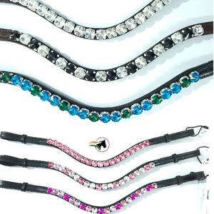 Bride de cheval en cristal Rivoli de haute qualité personnalisable de 10mm - Product Image 1