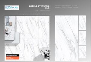 Acabado brillante de 600x1200mm Statuario Carrara GVT PGVT Azulejos de pared vitrificados esmaltados Venas grises blancas Azulejos de porcelana de lujo - Product Image 6