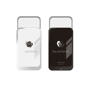 Eau de Parfum Luxe Huile Solide Taille Régulière Mini Parfum Féminin Parfum Boisé pour Femmes 10ml Volume Noir & Blanc - Product Image 1