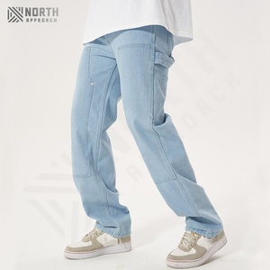 Pantalon en jean en coton slim pour homme Nouvelle mode Design personnalisé à bas prix Haute qualité Style denim décontracté Prix raisonnable - Product Image 3