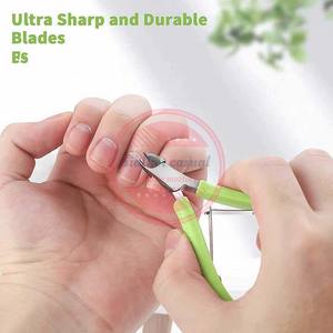 Pince à cuticules Lames tranchantes Pince à cuticules à double ressort - Product Image 6