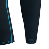 Couche de base thermique légère à manches longues pour hommes, respirante et chaude, idéale pour la superposition et la remise en forme.