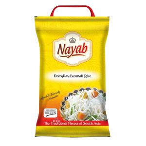 ข้าวบาสมาติ nayab มีกลิ่นหอมเมล็ดยาวคุณภาพสูง-100% ธรรมชาติ-แพ็ค10กก. - Product Image 5