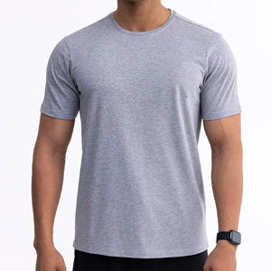 Precio al por mayor 100% algodón camiseta de los hombres Color Premium peso pesado 280gsm patrón sólido Ringer Jersey tela ecológica calle - Product Image 1