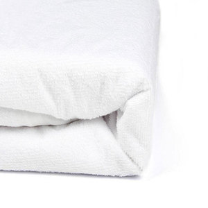 Protège-matelas imperméable en tissu éponge, drap-housse doux et absorbant, protection de literie pour usage quotidien - Product Image 1