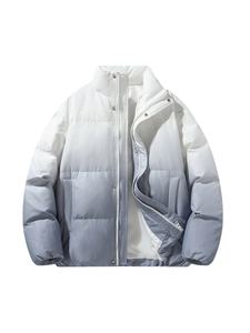 Veste d'hiver pour homme, doudoune chaude, manteau rembourré, coupe-vent, imperméable, tissu durable, léger, confortable, OEM ODM, impression personnalisée, usine - Product Image 2