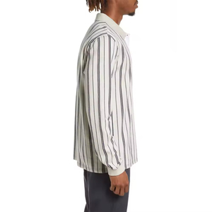Chemises pour hommes à manches longues en coton, motif uni, anti-froissement, séchage rapide, boutonnées, personnalisables, vente en gros, fabricant pakistanais - Product Image 3