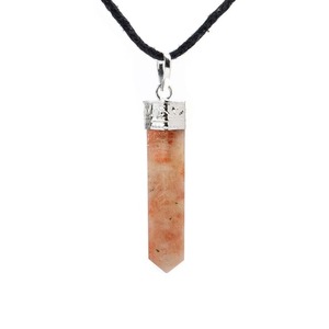 Colgante de lápiz de piedra solar con ágata Mirani, temática de hadas, para decoración del hogar, regalo - Product Image 1