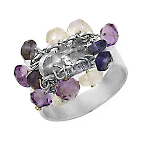 Bague de cocktail tendance en or rose plaqué avec diamant taille ovale pour femme - Bijou de déclaration élégant - Product Image 3