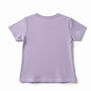 T-shirt long pour enfants, style urbain moderne avec ourlet incurvé, manches courtes, streetwear, haut pour tenues cool pour enfants - Product Image 6