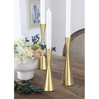 Porte-bougie en aluminium de qualité supérieure au design antique, fait main, durable, écologique, pour anniversaire, Pâques, mariage, décoration de la maison