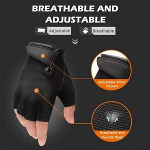 ถุงมือออกกำลังกายคุณภาพพรีเมียม โลโก้สั่งทำได้ ราคาดีที่สุด สไตล์กีฬากลางแจ้ง ยกน้ำหนัก-ขายส่ง คุณภาพดีที่สุด - Product Image 2