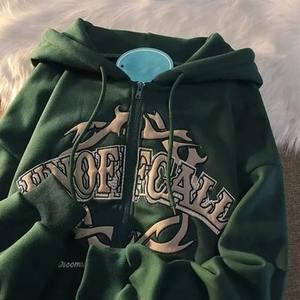 Sudadera con capucha de gran tamaño 3XL unisex, tejido liso de poliéster/algodón de Color sólido en blanco para la temporada de otoño - Product Image 5