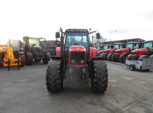 Tractor bastante usado Massey Ferguson 6480 Gear Drive 4WD Uso agrícola Tractor de alta productividad a la venta - Product Image 2