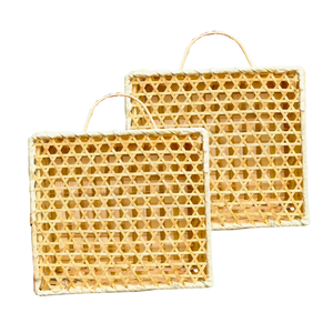 Decorative Woven BAMBOO BASKETS Suitcase Shape for <b>Gifts</b> & Keepsakes Wedding Guest <b>Gift</b> <b>Easter</b> Basket Business <b>Gift</b> <b>Box</b> - Product Image 1