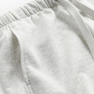 กางเกงขาสั้นทรงตรงผ้าเจอร์ซีย์ผสมคอตตอน/โพลีเอสเตอร์ ระบายอากาศได้ดี สำหรับผู้หญิง มีรอยผ่าข้าง กระเป๋าข้างสองข้าง ขายดีที่สุด - Product Image 4