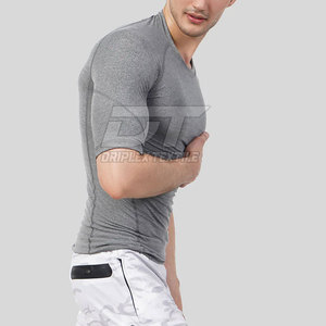 Gran oferta, ropa de gimnasio, ropa de entrenamiento, camisetas de Fitness para hombres, nueva llegada, ropa de entrenamiento de secado rápido, camisetas de Fitness para hombres - Product Image 5