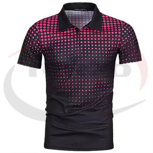 Gran oferta de camisetas informales para hombre, camisetas sublimadas para exteriores, camisetas con diseño personalizado, camisas de cuello de manga corta de algodón 100% impresas - Product Image 4