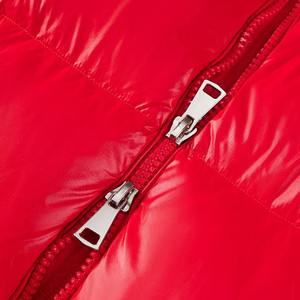 Chaqueta acolchada popular de fábrica para invierno Bomber con cremallera transpirable de secado rápido con chaquetas con cuello levantado con estampado personalizado Envío DDP - Product Image 4