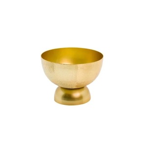 Reliable Manufacturer's Rustic Luxury <b>Metal</b> <b>Bowl</b> 16x12x7.5 Inches with Matte Finish - Product Image 6