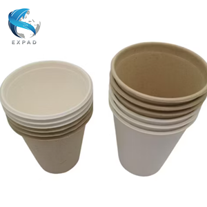 Tazas de pulpa de caña de azúcar sostenibles Elección ecológica - Product Image 2