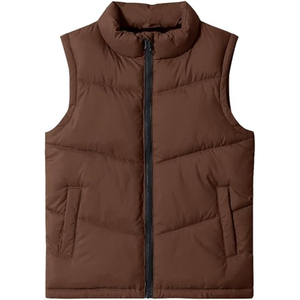 Best selling Sleeveless gilet jackets with Stand Collar Puffy Winter Body <b>Warmer</b> jackets - Product Image 3