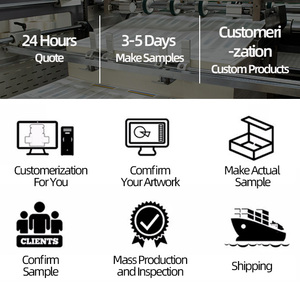 Tùy chỉnh vận chuyển Đóng gói hộp Kraft bưu phẩm các tông sóng có thể gập lại gấp quà tặng bao bì hộp giấy gói - Product Image 6