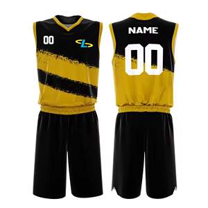 Últimos Uniformes de Baloncesto Personalizados con Pantalones Cortos para Adultos y Jóvenes, Impresión Personalizada de Nombre, Número y Logotipo - Product Image 3