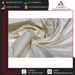 Prix de gros Qualité exceptionnelle Vente à chaud de matières premières textiles 100% Tissu en mousseline de coton biologique du fournisseur indien - Product Image 2