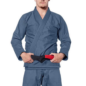 Nuevo Kimono Personalizable Delgado para Adultos, Uniforme de Judo, Entrenamiento de MMA, Personalizado en 3 Colores, Duradero, Blanco, Bel BJJ, 100% Algodón - Product Image 2