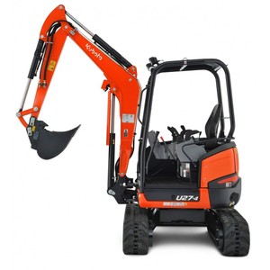 Nouvelle mini-pelle Kubota U27-4 d'occasion pour moteur diesel et moteur pompe à roulements ensacheuse hydraulique sur chenilles vente en gros livraison rapide - Product Image 1