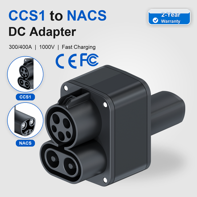 CCS1 to NACS AC/DC Adapter 300A 400A Waterproof for DC Fast Charging Supercharger Adapter Best Factory Price Car Charger Adapter
