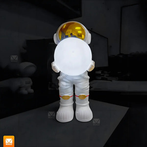 Bluetooth Speaker FM <b>Radio</b> Rechargeable LED Light Astronaut Moon Color - Assorted Colors - Product Image 6