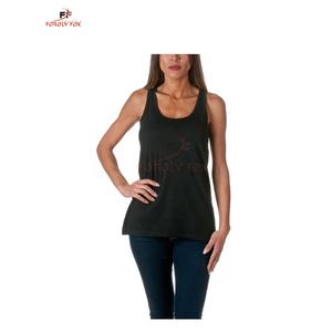 Vente en Gros de Qualité Supérieure à Bas Prix Logo Personnalisé conçu Entraînement Couleur Unie Yoga Fibre de Bambou Débardeurs Grande Taille pour Femmes - Product Image 2