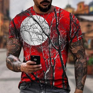 Ropa personalizada para hombre, Camiseta con estampado de sublimación de poliéster transpirable, camisetas de manga corta de alta calidad Unisex de 100 poliéster - Product Image 5