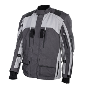 Nueva chaqueta textil para moto para hombre a prueba de viento/impermeable Adventure Touring gris motocicleta Cordura chaqueta textil para hombre - Product Image 1